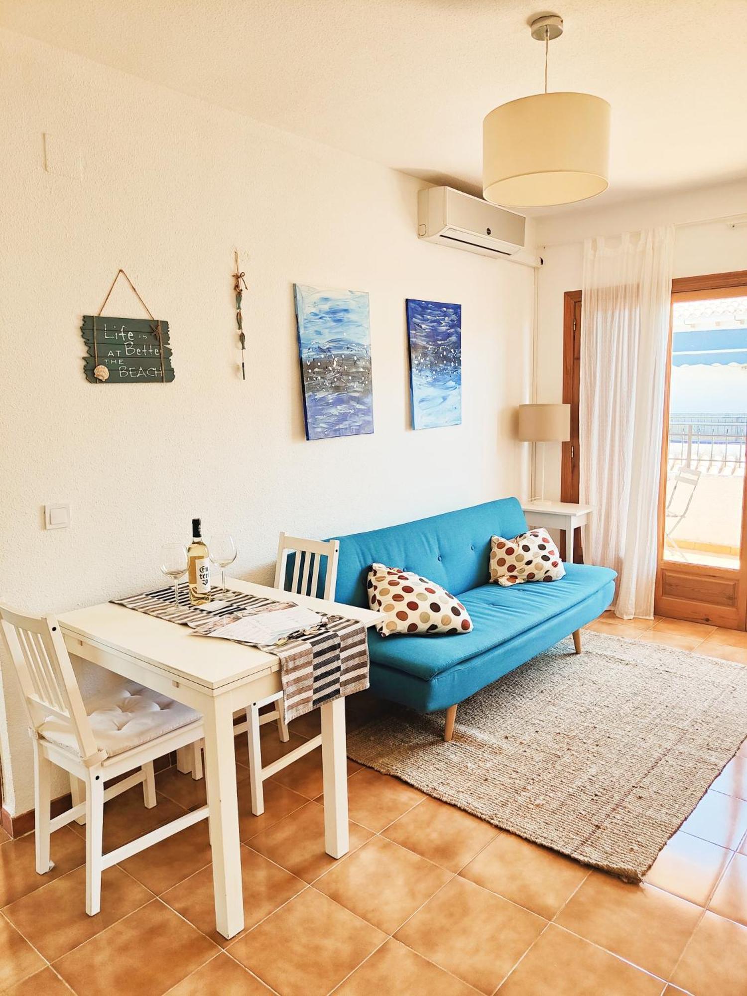 Blue House In Santa Pola Appartement Buitenkant foto