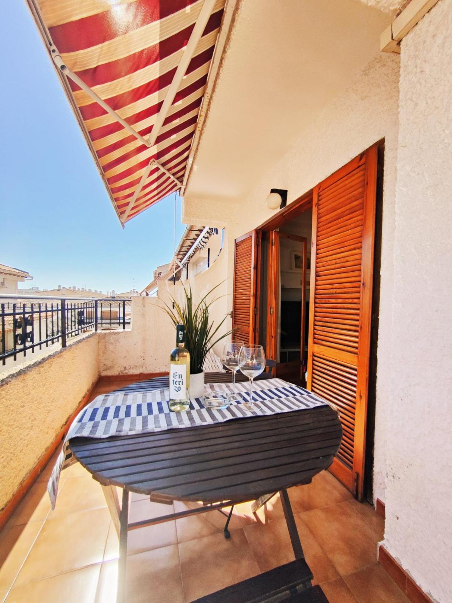 Blue House In Santa Pola Appartement Buitenkant foto